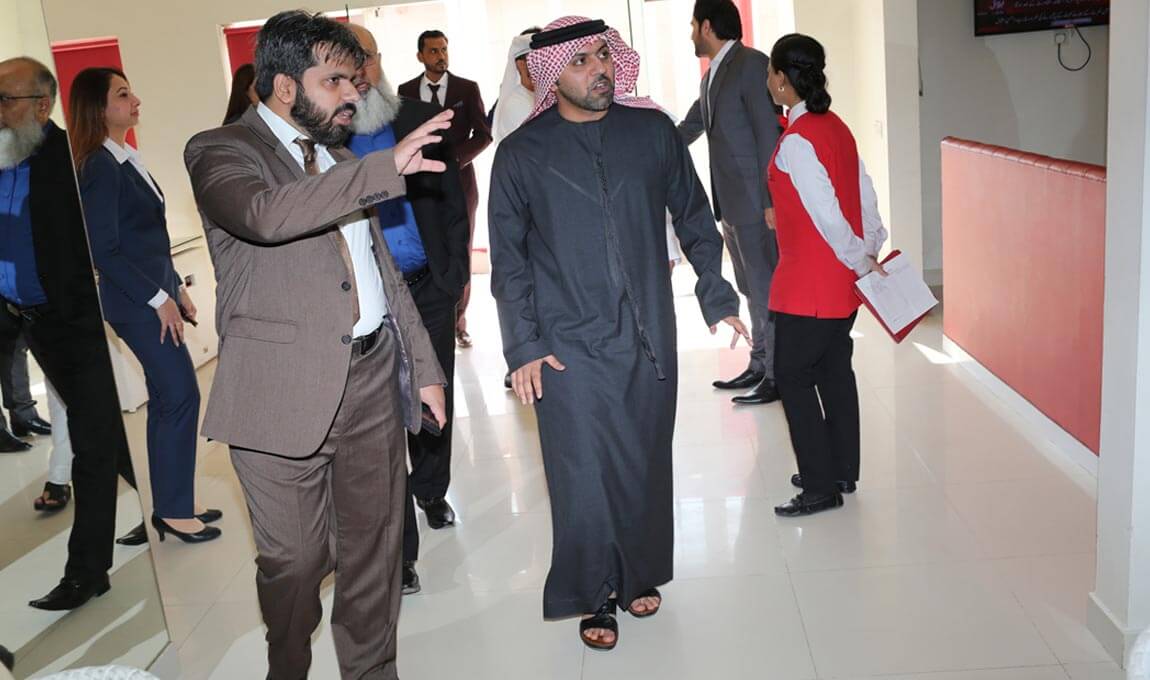 Ambassador of United Arab Emirates on his visit to BOL House