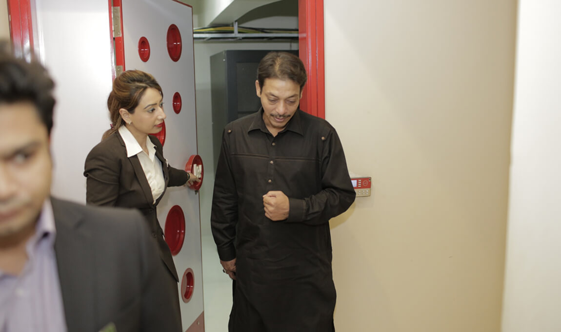 Mr. Faisal Raza Abidi on his visit to BOL House