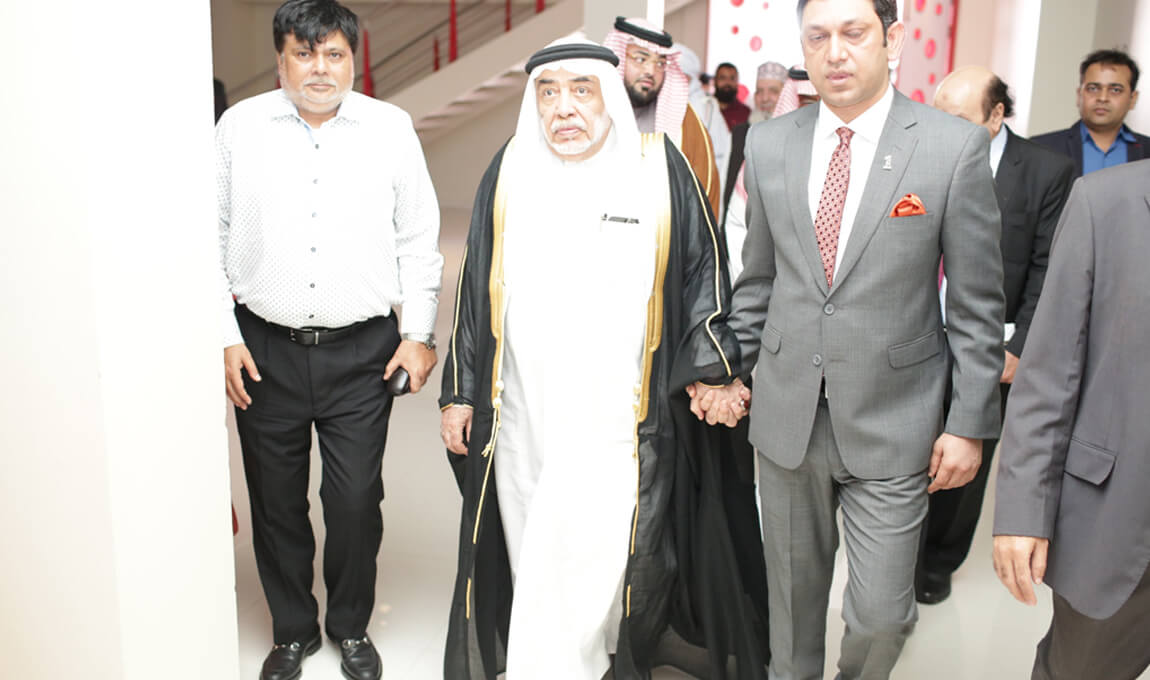 Imam-e-Kaba on his visit to BOL House