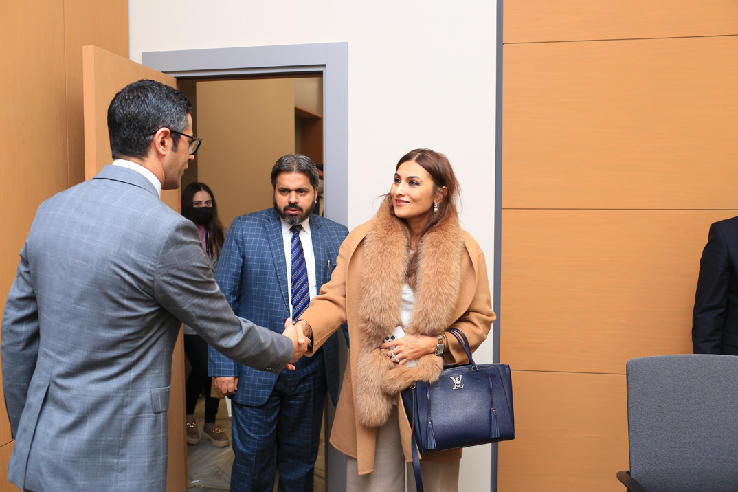 BOL Group delegation Led by its Chairperson Ms. Ayesha Shaikh meets Azerbaijan’s Minister for High Tech in Baku